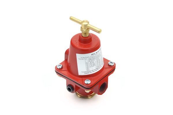 Regulador Alta Presión Acción Indirecta Primera Etapa GLP  10 - 30 psi 1/2” NPT h x 1/2” NPT h 3365482  BTU/h GLP