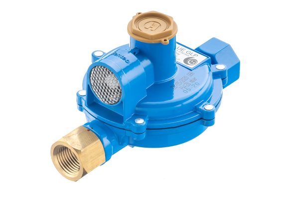Regulador R4 Acción Directa Única Etapa GLP  28 mbar 1/2” NPT h x 1/2” NPT h 360450  BTU/h GLP