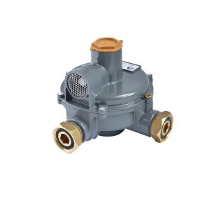 Regulador R7 UPSO 90° Acción Directa Única Etapa GN  23 – 25 mbar G 3/4 h  JP   x G 3/4 h  JP   6 m³/ h GN