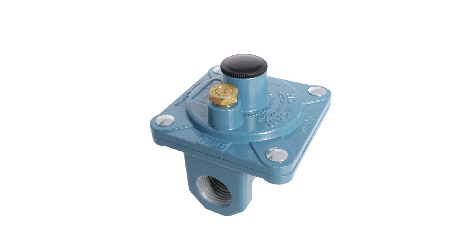 Regulador R2ET Acción Directa Segunda Etapa GLP  25 - 31 mbar 1/2” NPT h x 1/2” NPT h 178341  BTU/h GLP