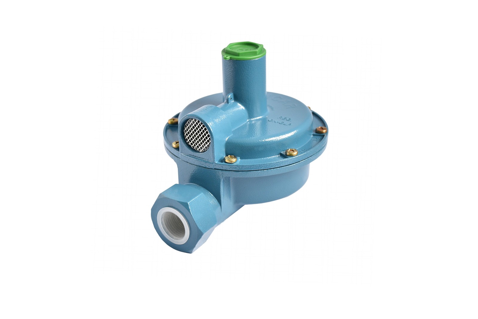 Regulador R10 Acción Directa Segunda Etapa GLP  28 mbar 3/4” NPT h x 3/4” NPT h 445000  BTU/h GLP
