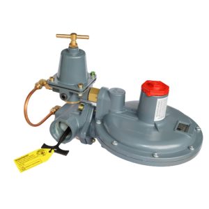 Regulador R50 Pilotado Acción Indirecta Primera Etapa GN  0 – 30 psi 1-1/4” NPT h x 1-1/4” NPT h 32 m³/ h GN