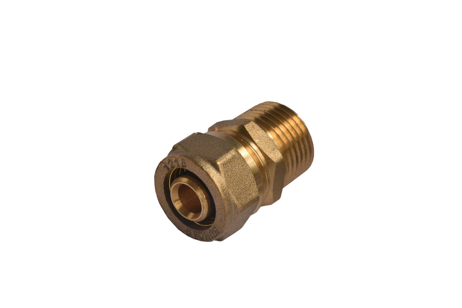Conector PE(X)ALPE(X) Recto PE AL PE 1216 X 1/2" NPT m