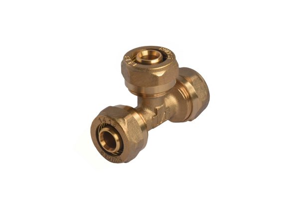 Conector PE(X)ALPE(X) Tee  PE AL PE 1216 X PE AL PE 1216